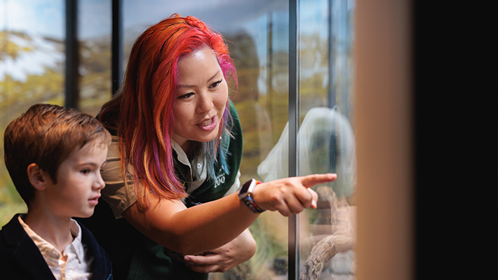 Getting up close to brand new habitats 