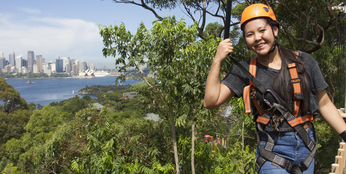 Taronga opens new Wild Ropes adventure