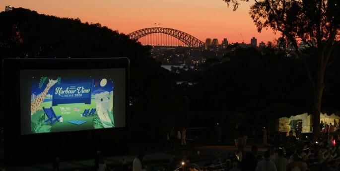 Taronga's Outdoor Cinema