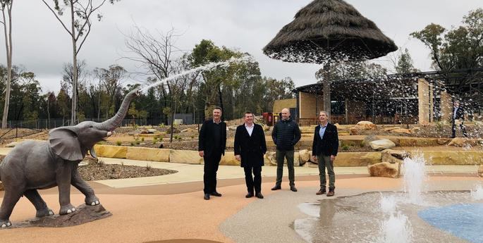 Zoo Waterhole precinct opened